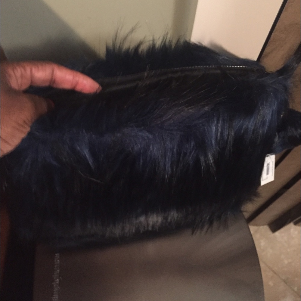 Classy Faux Fur Clutch