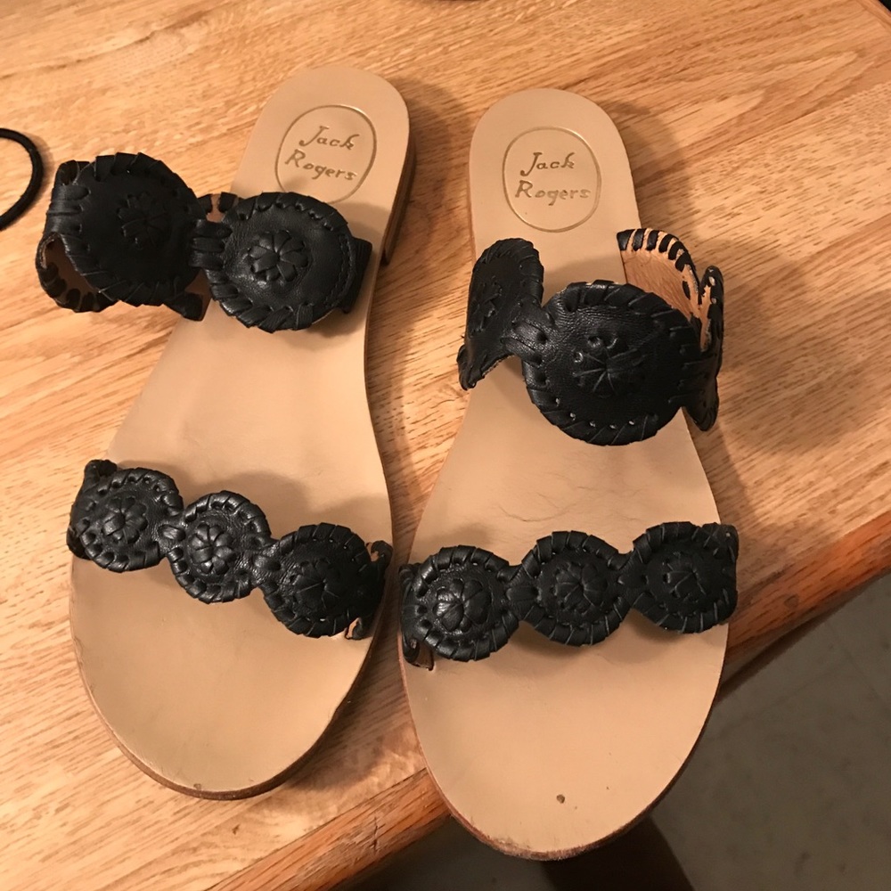 BLACK JACK ROGERS DOUBLE STRAP