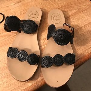 BLACK JACK ROGERS DOUBLE STRAP