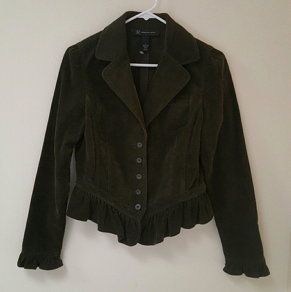INC corduroy jacket