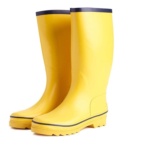 NWT Vineyard Vines Rainboots Yellow! - Picture 2 of 4