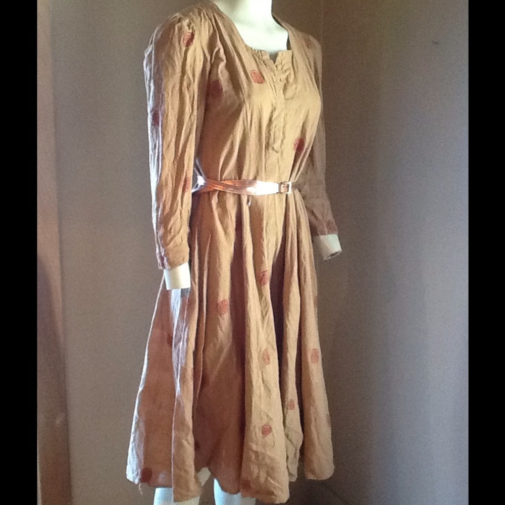Vintage  linen full dress!