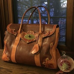 Mulberry Bayswater in Tooled Cocoa