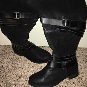 Lane Bryant 7w Wide calf boots