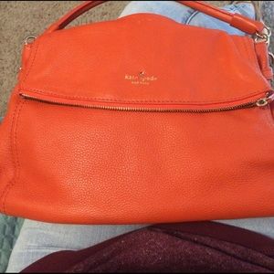 Orange Kate Spade purse