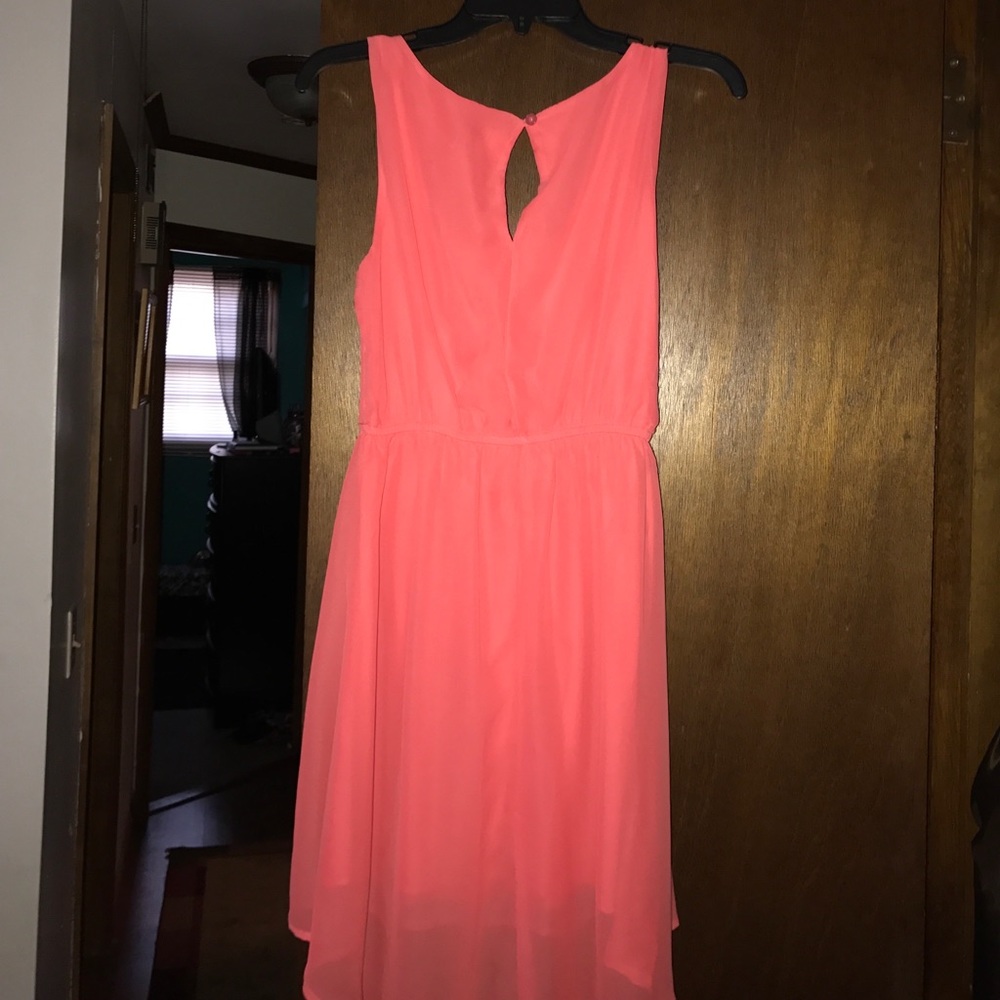 Peach HighLow Dress !!! - Picture 2 of 2