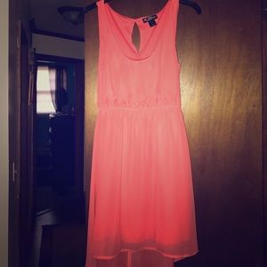 Peach HighLow Dress !!!