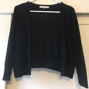 Loft cropped cardigan size small