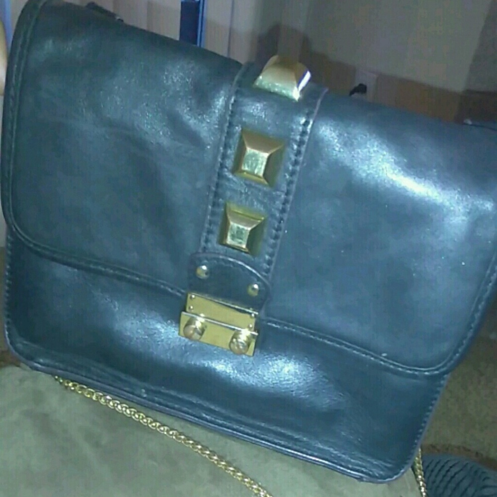 Saks Fifth Avenue chain shoulder bag