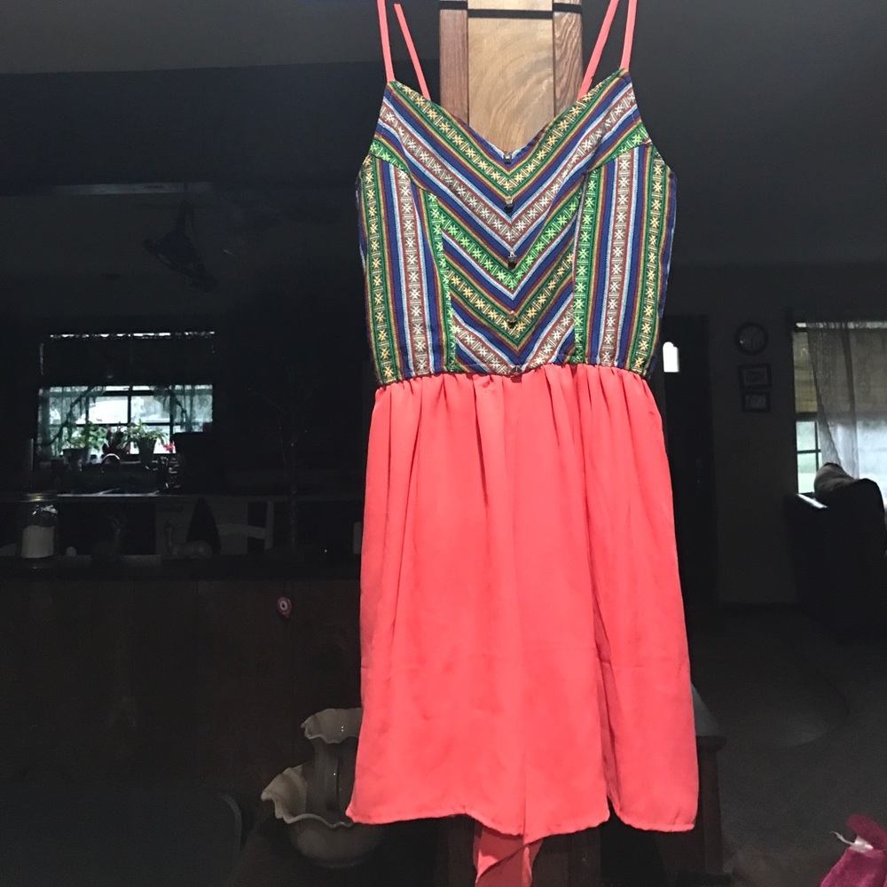 Multi Colored Romper Perfect for Spring