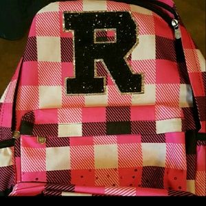 Justice backpack, binder and lunchbox