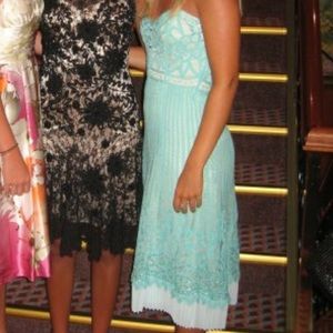 Betsey Johnson aqua dress size 4