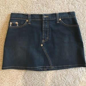 **LAST CHANCE** D&G dark denim miniskirt!