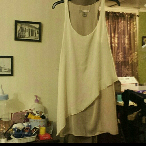 Cream and gold dress - Picture 4 of 4