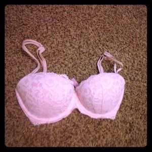 Pink Date Push Up Bra