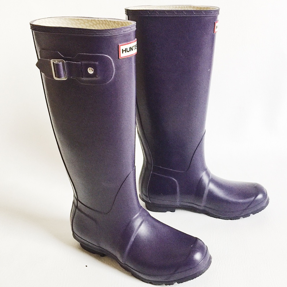 Hunter Tall Matte Rain Boots - Picture 2 of 7