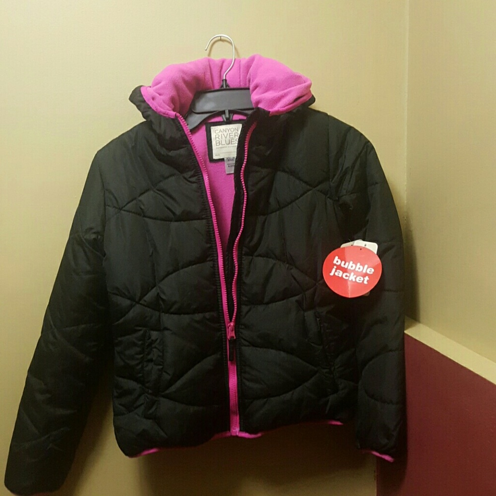 Puffer bubble jacket for little girls