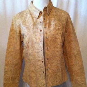 Multiples Leather Jacket