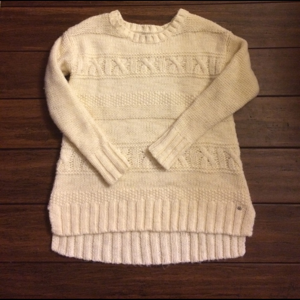 Cream oversized sweater