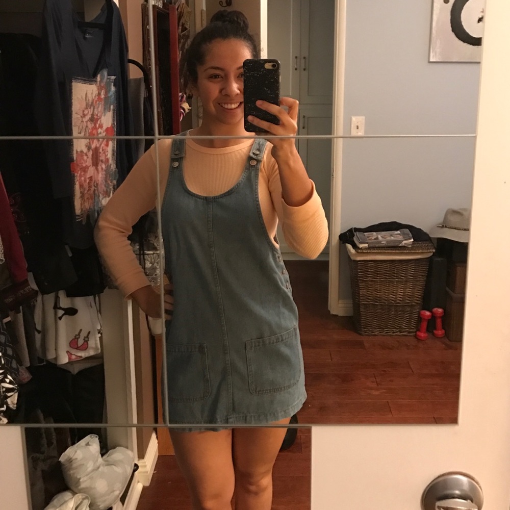 Denim Pinafore/ Overall Dress