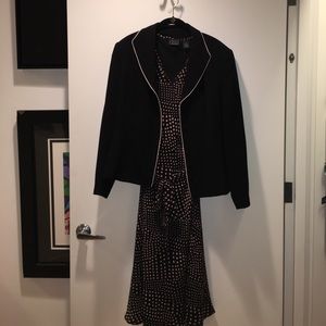Black Dress and blazer set