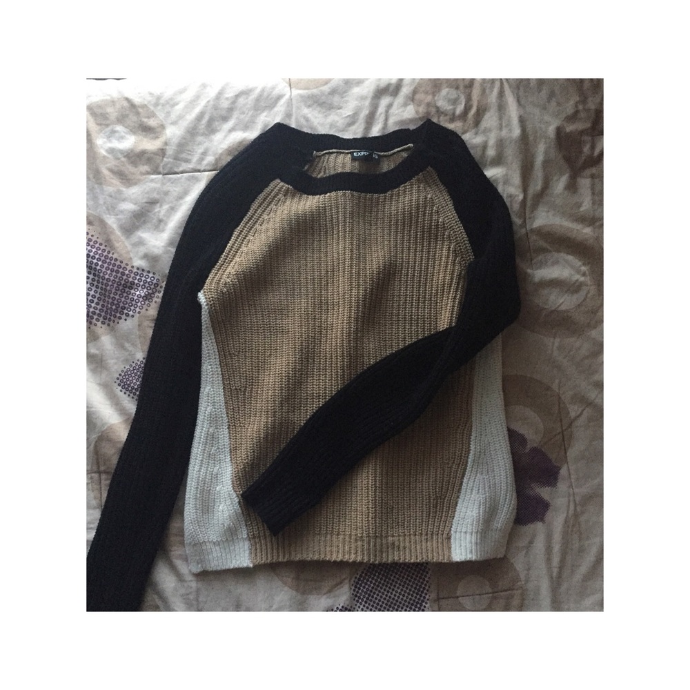 Color block Thanksgiving sweater - Picture 2 of 3