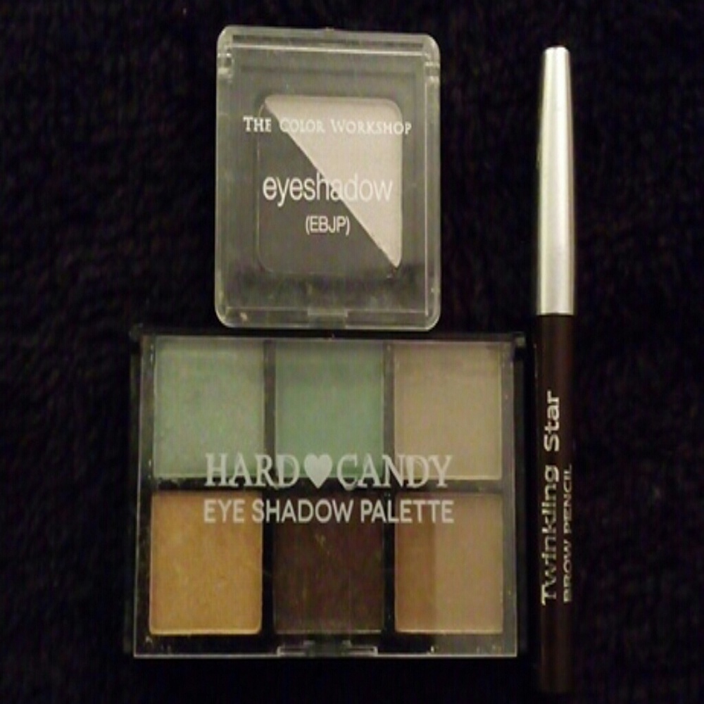 Hard candy and color ws eye shadow tw brown eye li