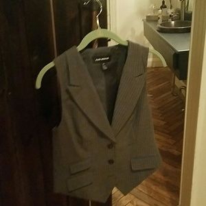 Grey fashion vest