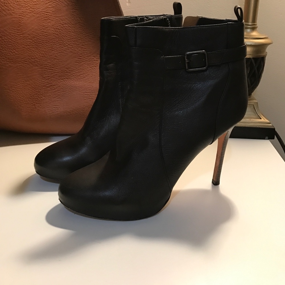Ann Taylor Buckle Bootie