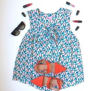 Lilly Pulitzer Kissy Kiss Print Raleigh Top