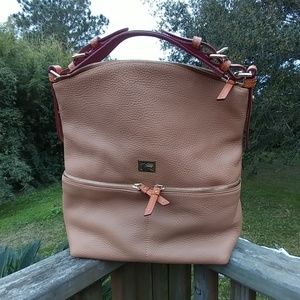 Dooney and bourke tan handbag