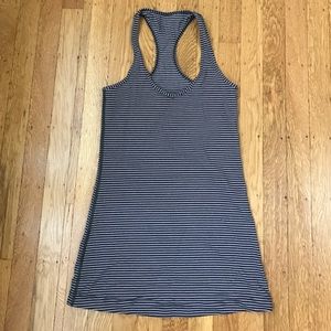 Lululemon razor back striped tank