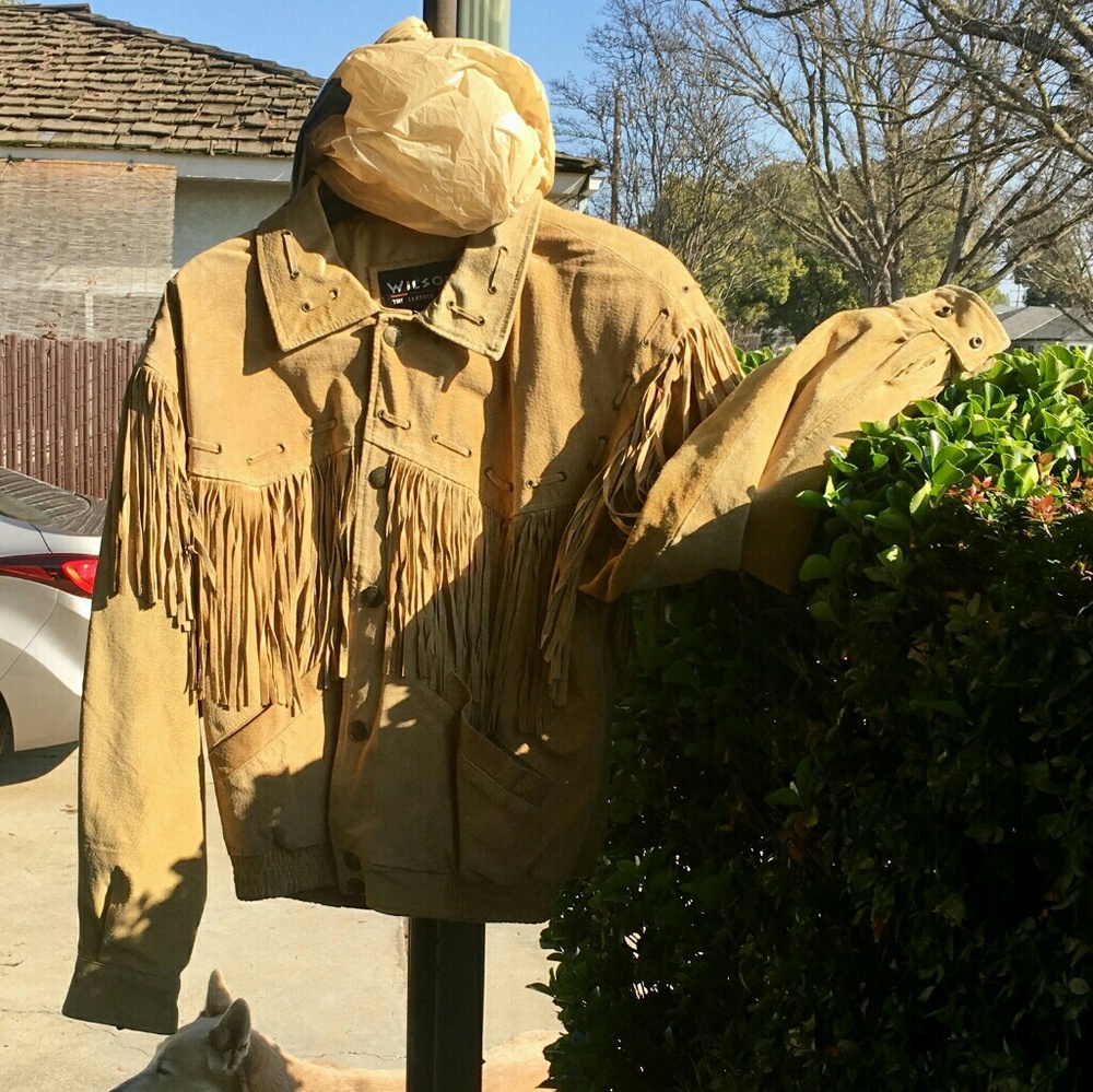 Mens suede jacket