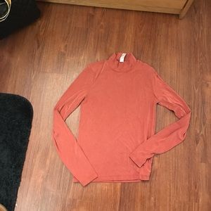 American Apparel mock neck