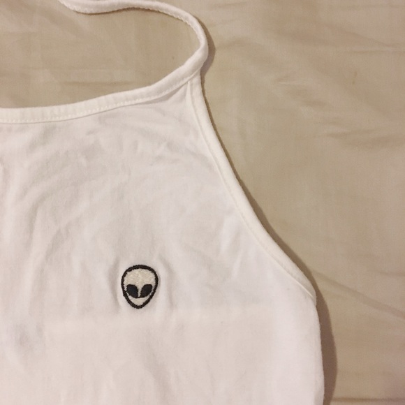 Rare Brandy Melville Alien Halter Top - Picture 4 of 4