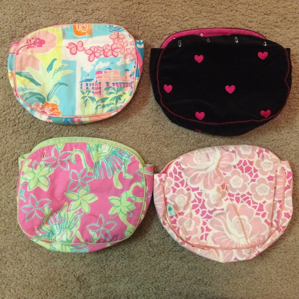 Lilly Pulitzer reversible Bermuda bag covers