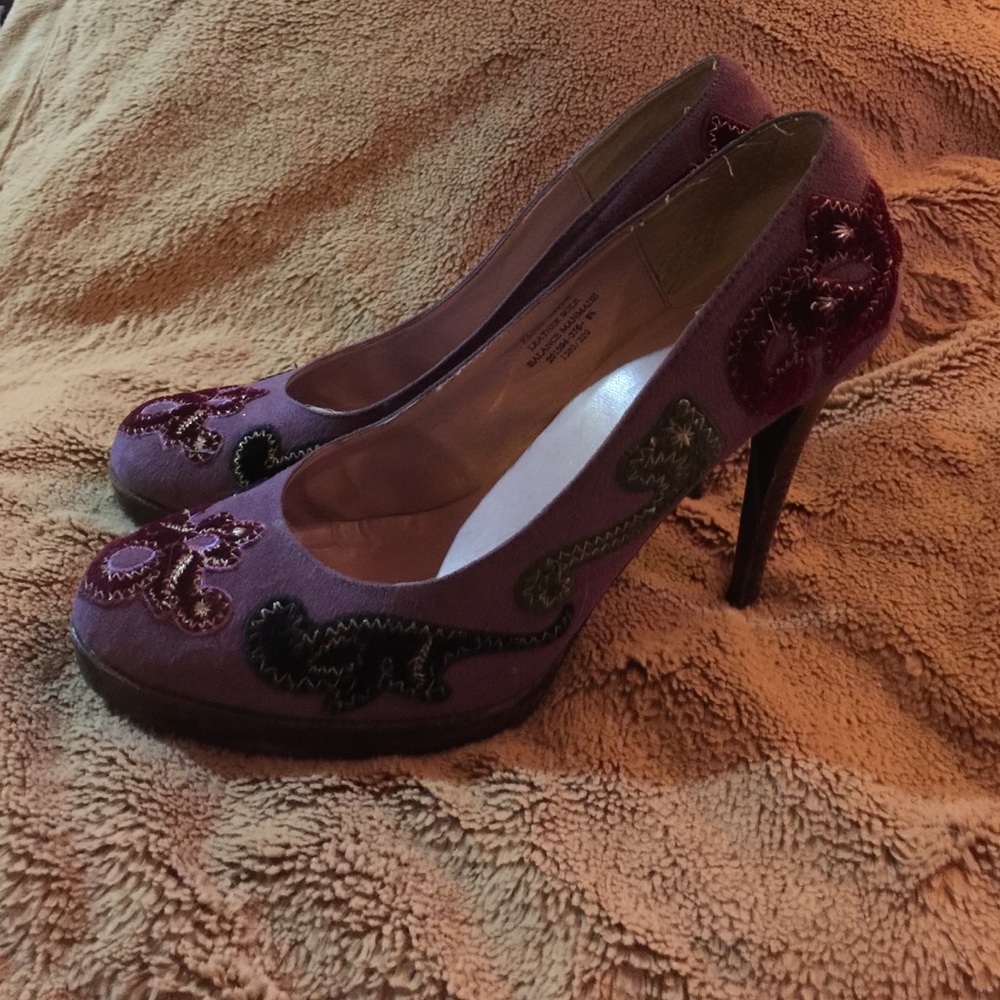 Purple heels!!