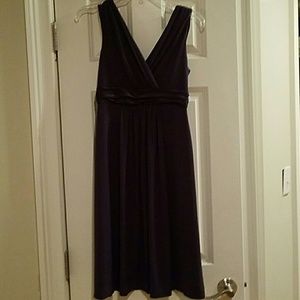 Plum casual dress