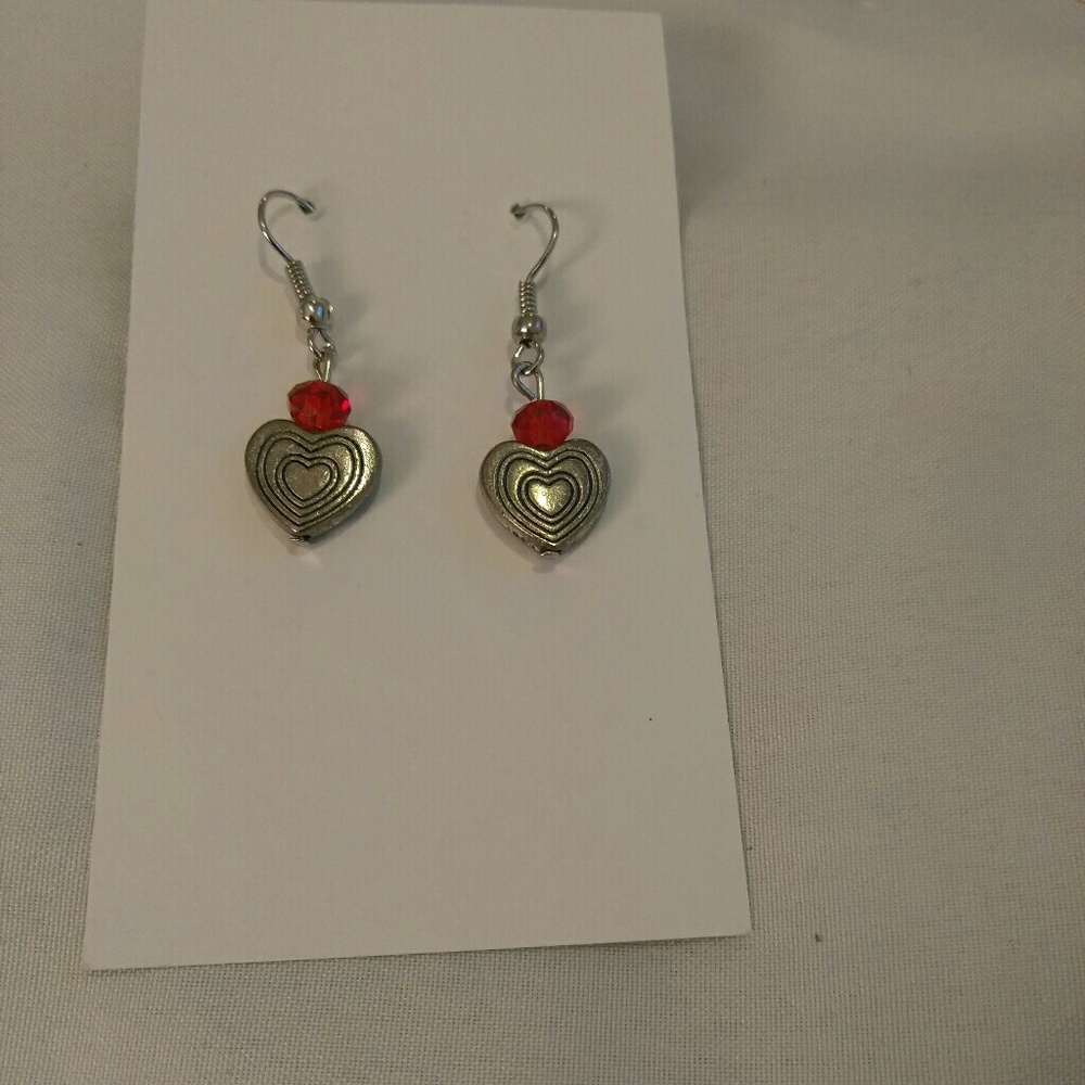 Heart Earrings (Never Worn)