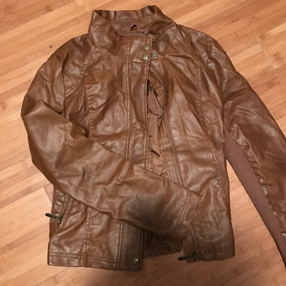 Leather jacket