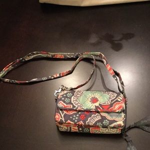Vera Bradley cross body clutch