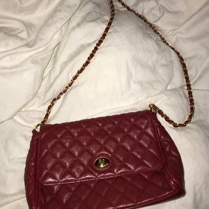 Red Cross body fashion purse