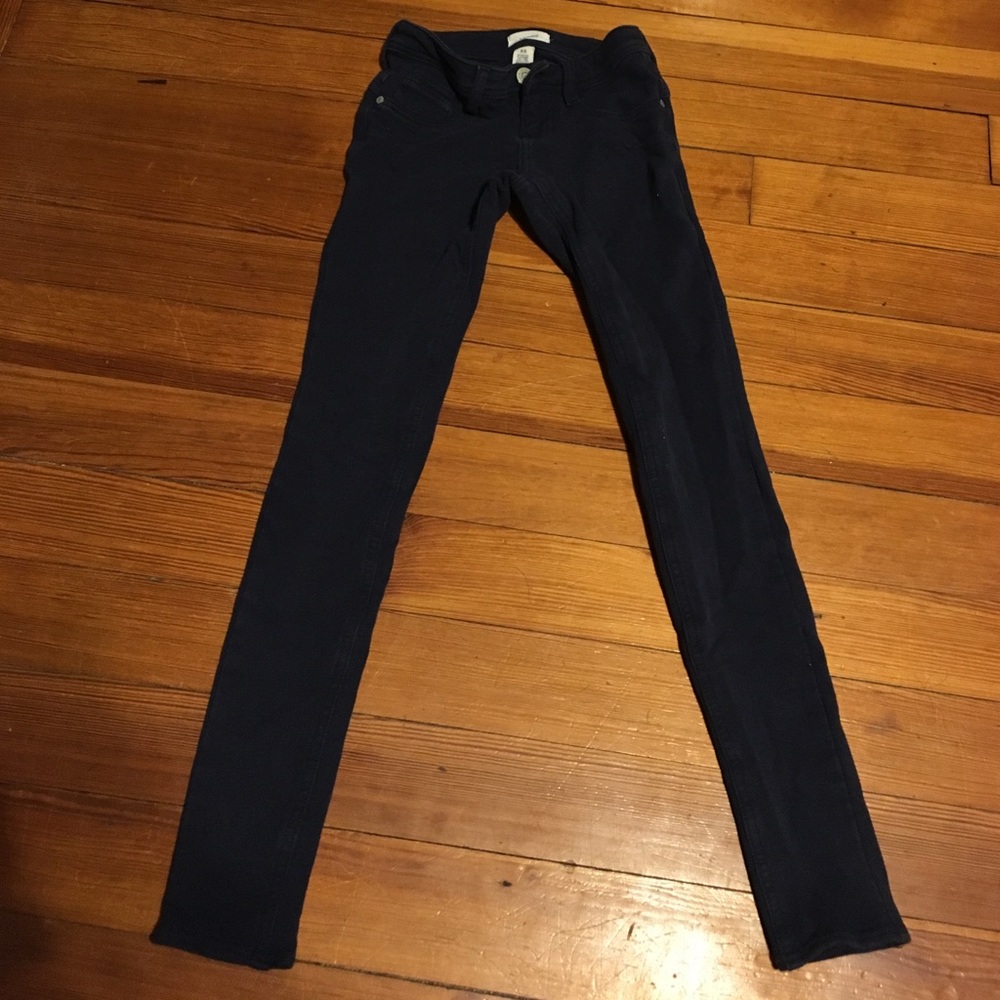 Navy jeggings