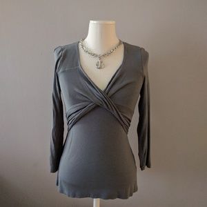 The Limited grey top GORGEOUS