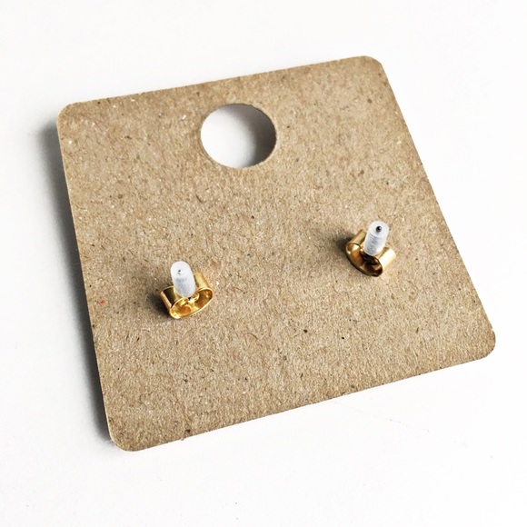 ⭐️ LAST ONE ⭐️ Madewell X-Shaped Pavé Earrings - Picture 4 of 6