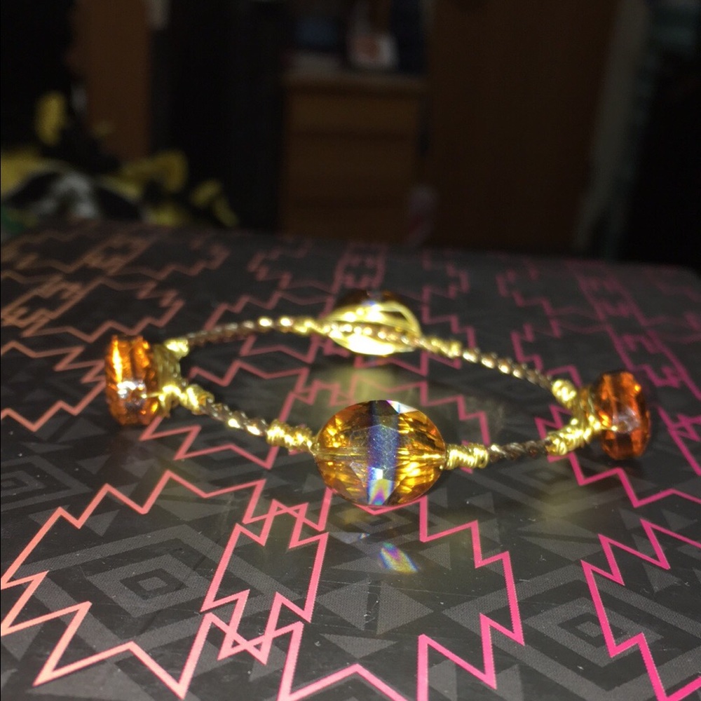 Gold bangle