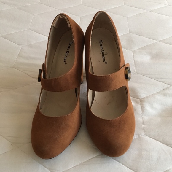 Suede Mary Janes - Picture 3 of 5