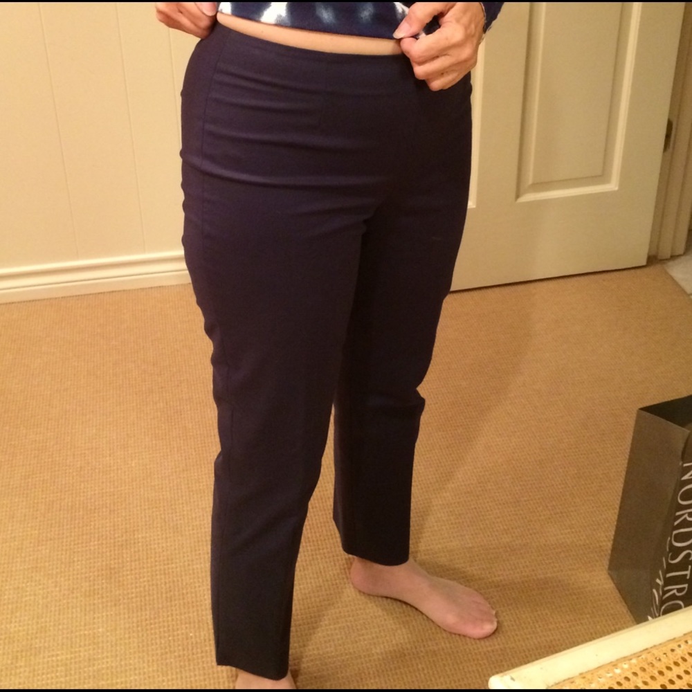 Lafayette 148 navy pants
