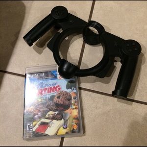 PS3 game with wheel