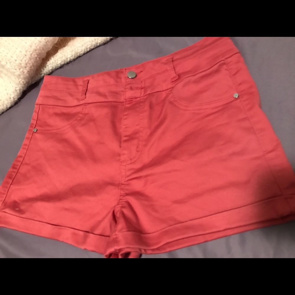 High waste shorts